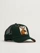 GOORIN BROS OVER THE LINE BUCK TRUCKER CASQUETTE - VERT