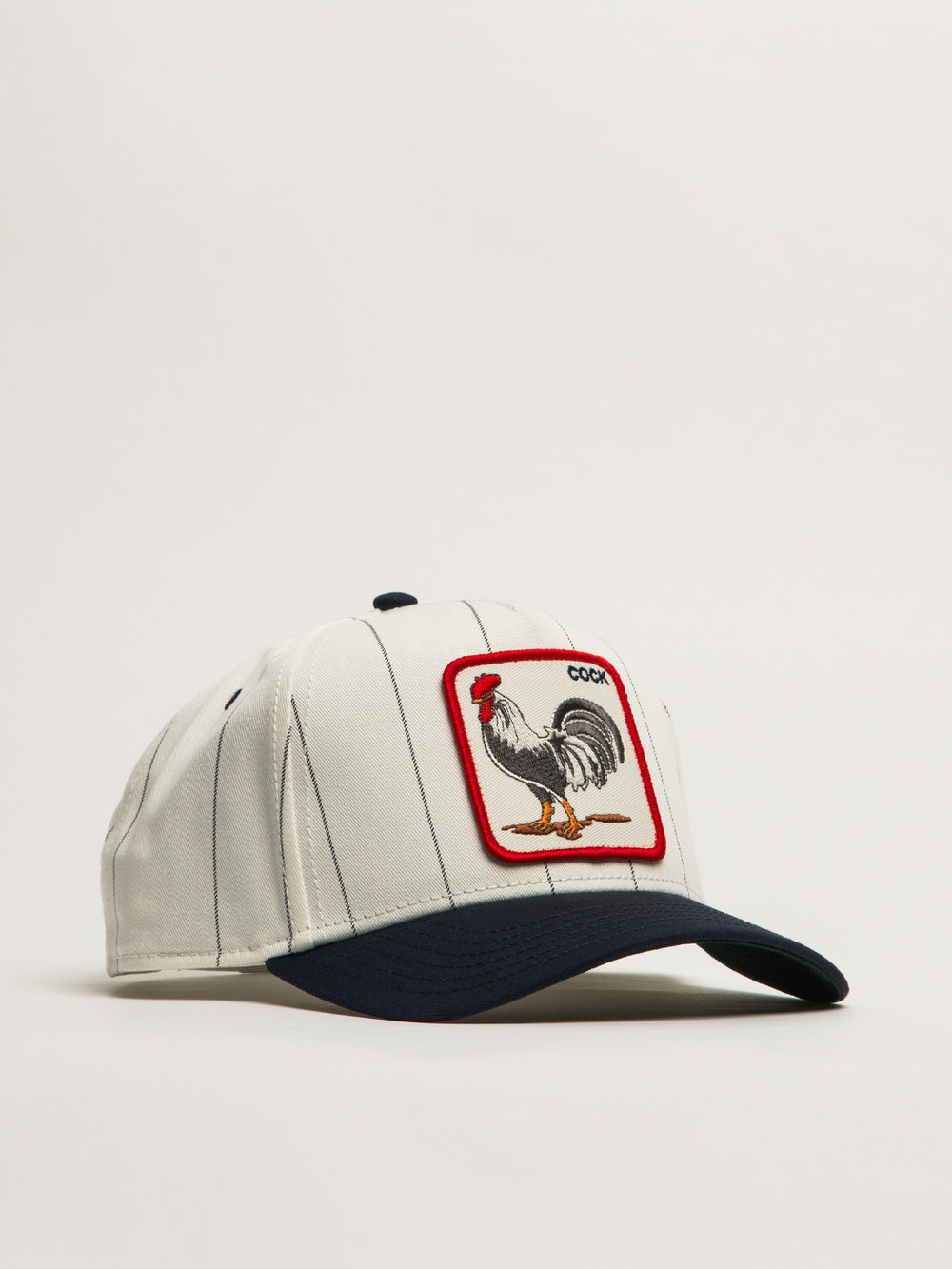 CHAPEAU DE COQ À PINSTRIPES GOORIN BROS - GRIS