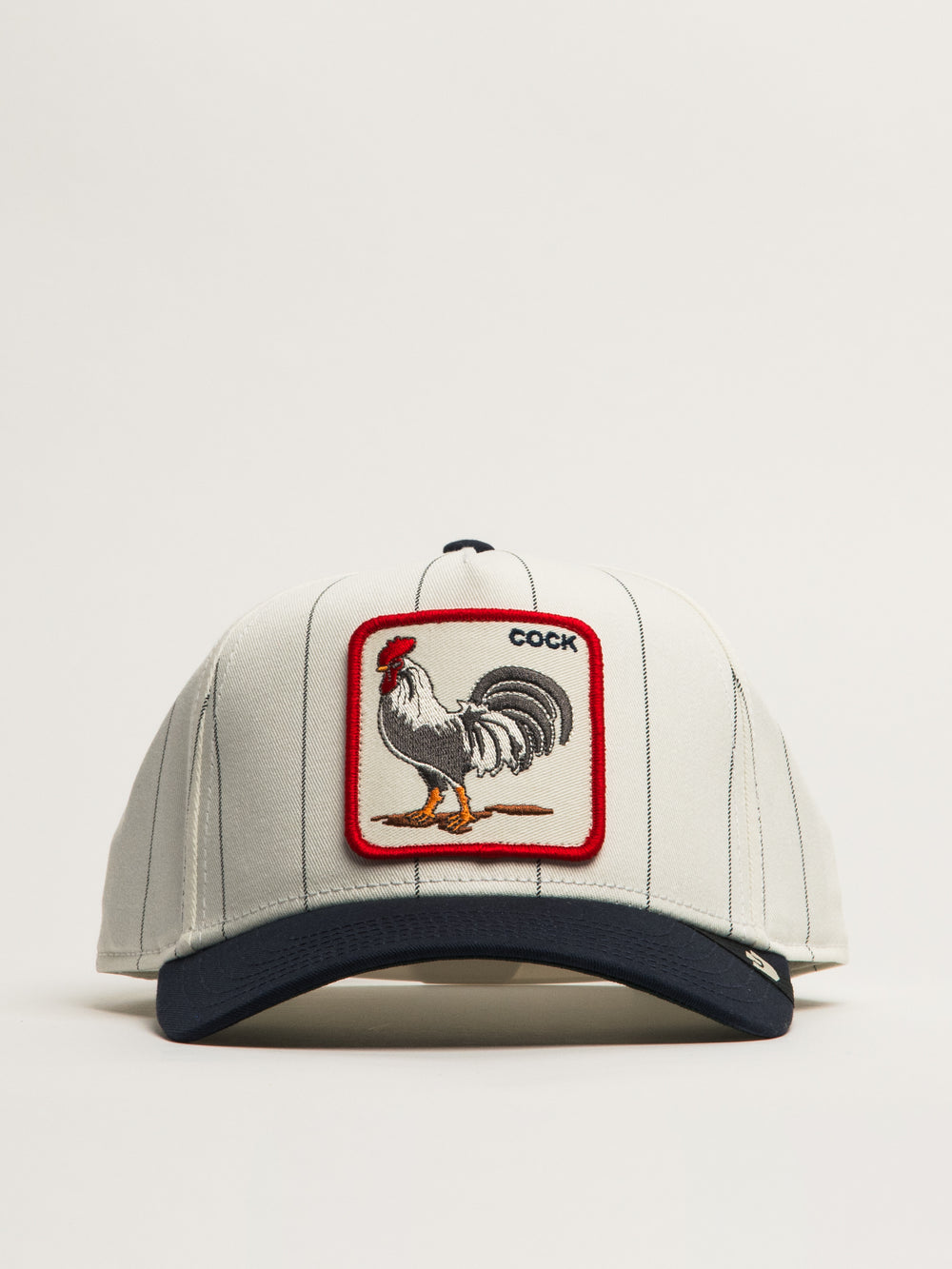 CHAPEAU DE COQ À PINSTRIPES GOORIN BROS - GRIS
