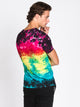 GUESS MENS COSMIC TIE DYE SHORT SLEEVE T - CLEARANCE - Boathouse