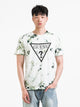 GUESS GUESS BSC TIE DYE TRIANGLE LOGO T-SHIRT - CLEARANCE - Boathouse
