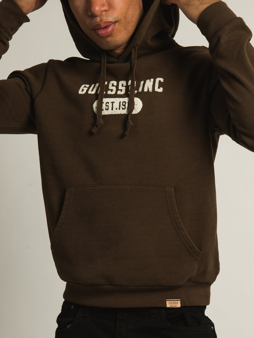 GUESS SOU PULLOVER HOODIE