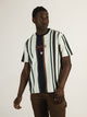 GUESS GUESS GO BRANDT STRIPE T-SHIRT - Boathouse