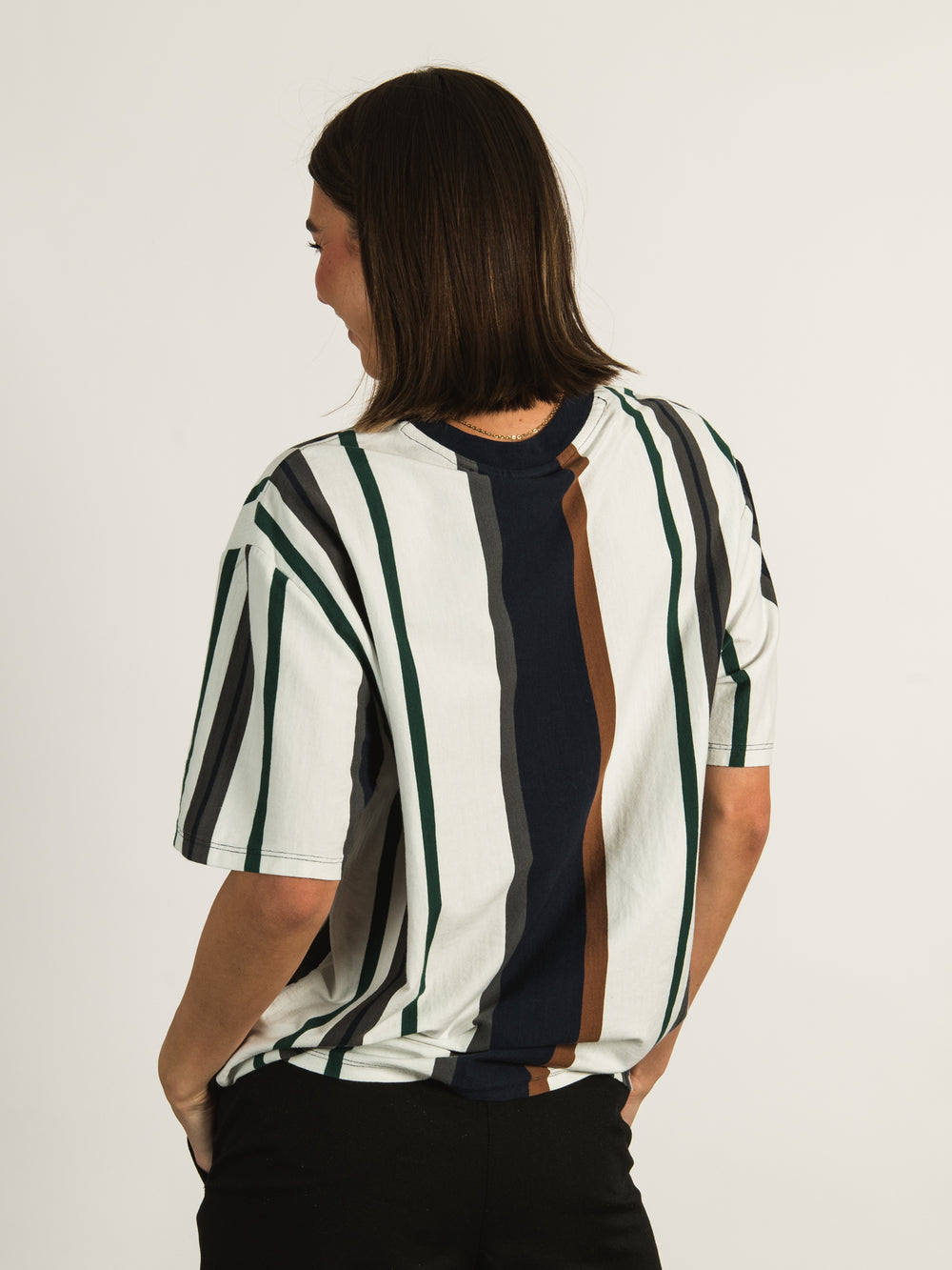 GUESS GO BRANDT STRIPE T-SHIRT