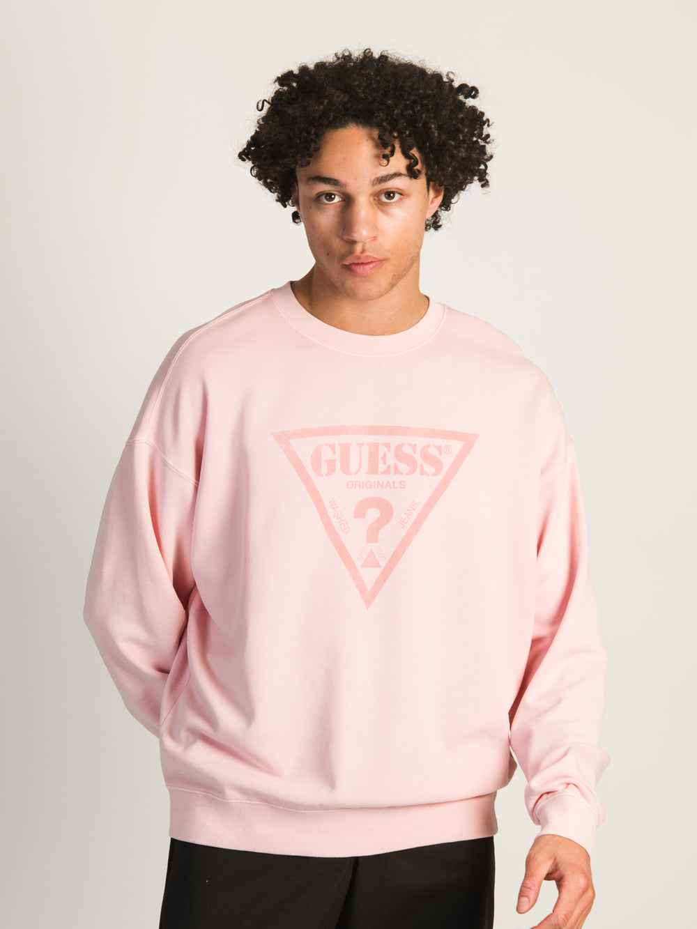 GUESS VINTAGE TRIANGLE CREWNECK