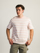 GUESS GUESS GO SIMPLE HORIZONTAL STRIPE T-SHIRT - Boathouse