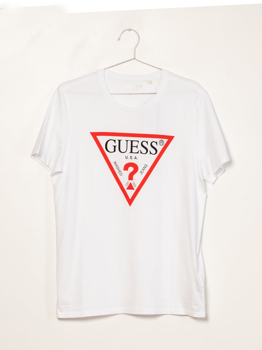 GUESS CLASSIC TRIANGLE LOGO LOGO T - CLEARANCE