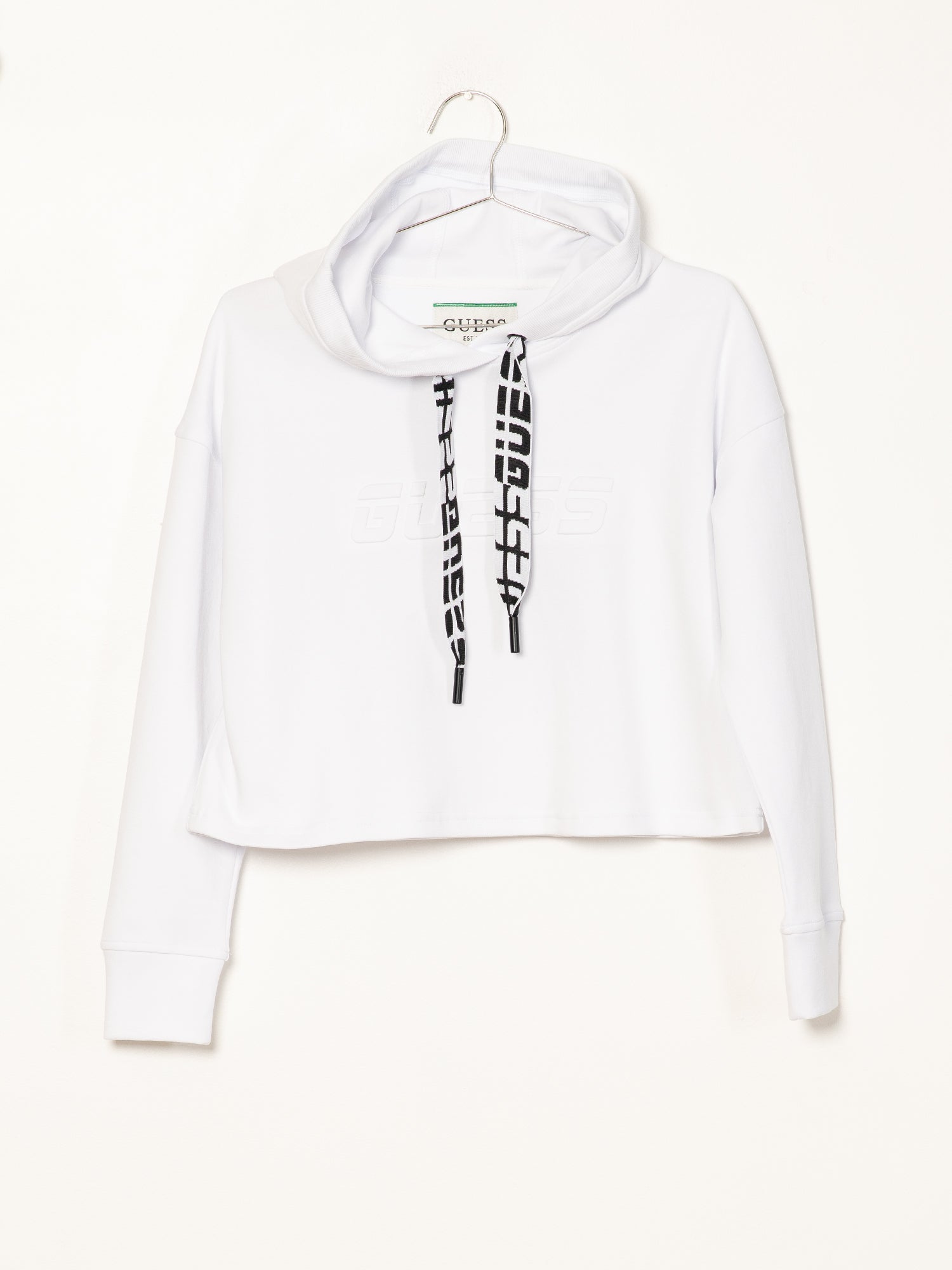 Guess best sale cropped hoodie