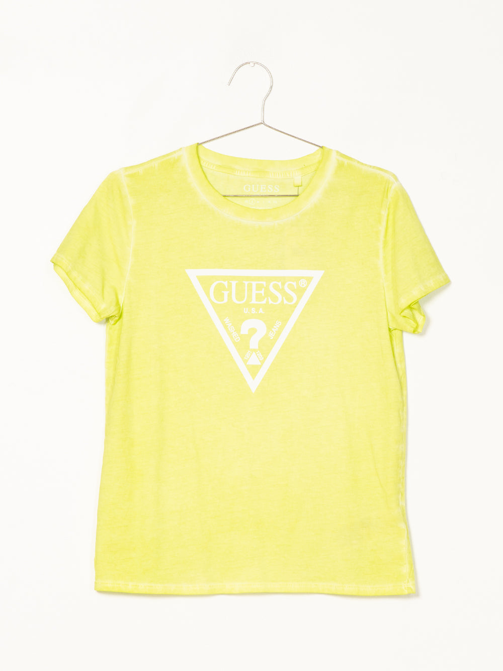 GUESS EASY TEE NEON SHORT SLEEVE TEE  - CLEARANCE