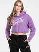 GUESS GUESS SELENA CROP HOODIE  - CLEARANCE - Boathouse