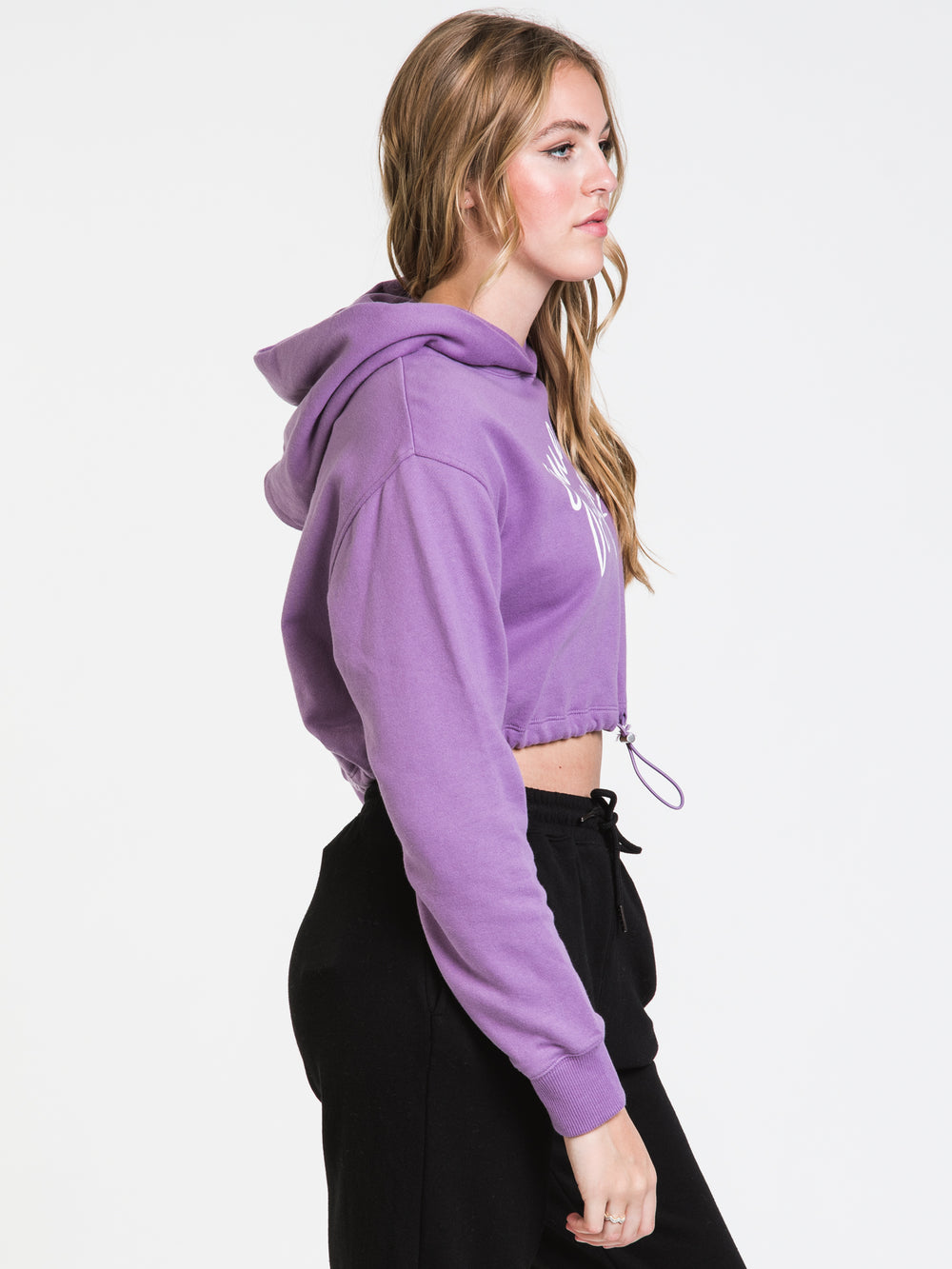 GUESS SELENA CROP HOODIE  - CLEARANCE