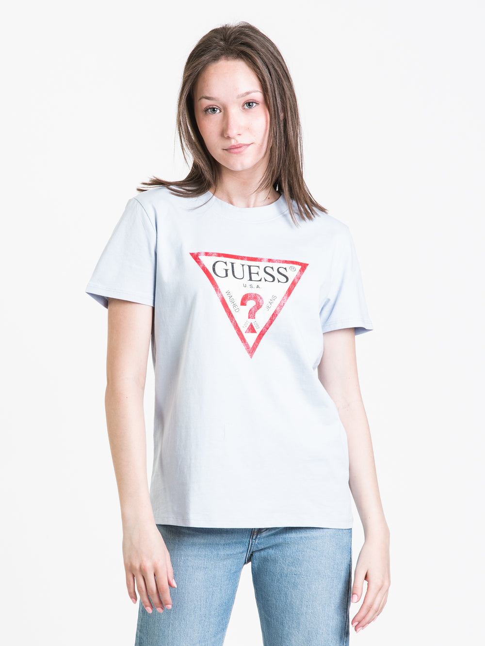 GUESS CLASSIC FIT LOGO T-SHIRT - CLEARANCE