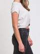 HARLOW HARLOW EVERLY RIB TWIST TEE - CLEARANCE - Boathouse