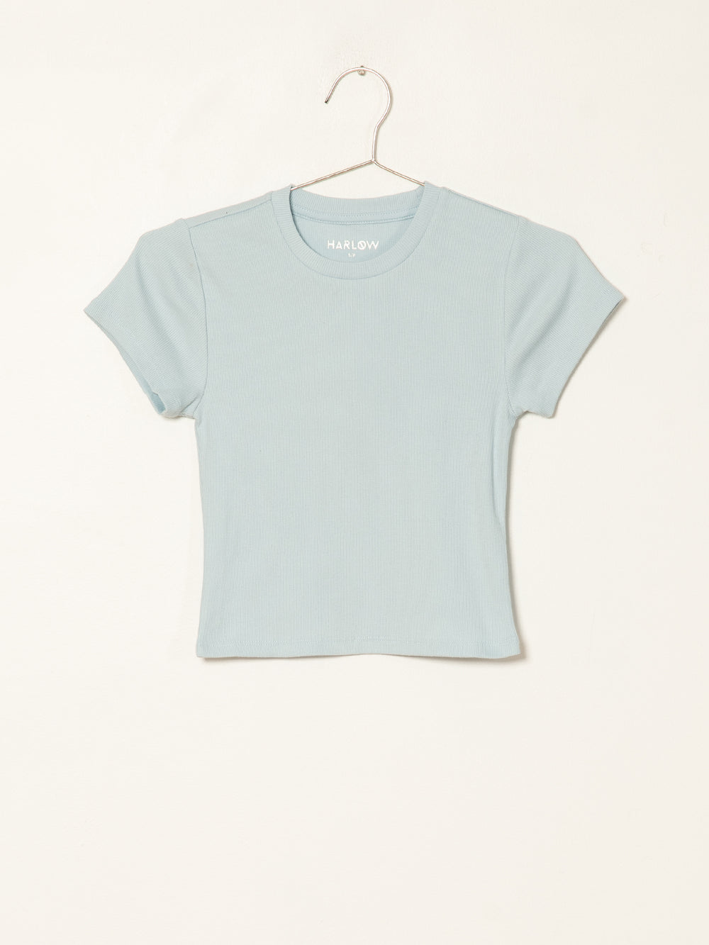 HARLOW RIBBED BABY TEE - CLEARANCE