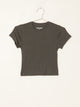 HARLOW HARLOW RIBBED BABY TEE - CLEARANCE - Boathouse