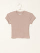 HARLOW HARLOW RIBBED BABY TEE - CLEARANCE - Boathouse