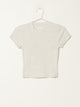 HARLOW HARLOW RIBBED BABY TEE - CLEARANCE - Boathouse