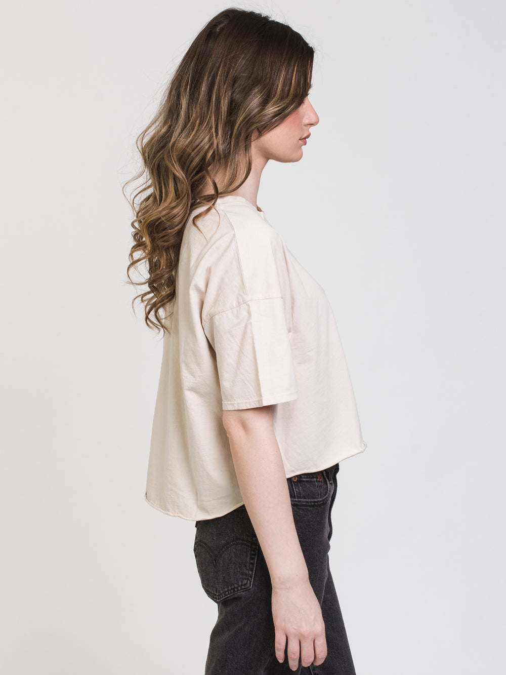 HARLOW PIPER BOXY TEE - CLEARANCE