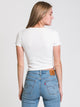 HARLOW HARLOW POINTELLE SCOOP TEE - CLEARANCE - Boathouse