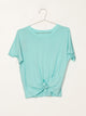 HARLOW LAYLA KNOTTED TEE - CLEARANCE