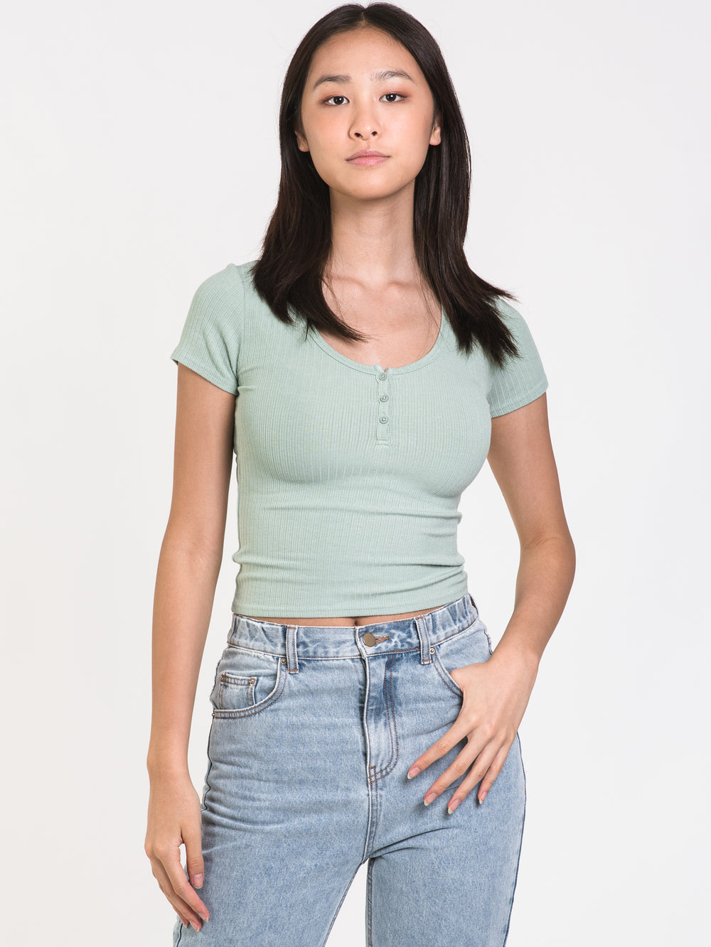 HARLOW CARA HENLEY TEE - CLEARANCE