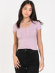 HARLOW HARLOW CARA HENLEY TEE - CLEARANCE - Boathouse