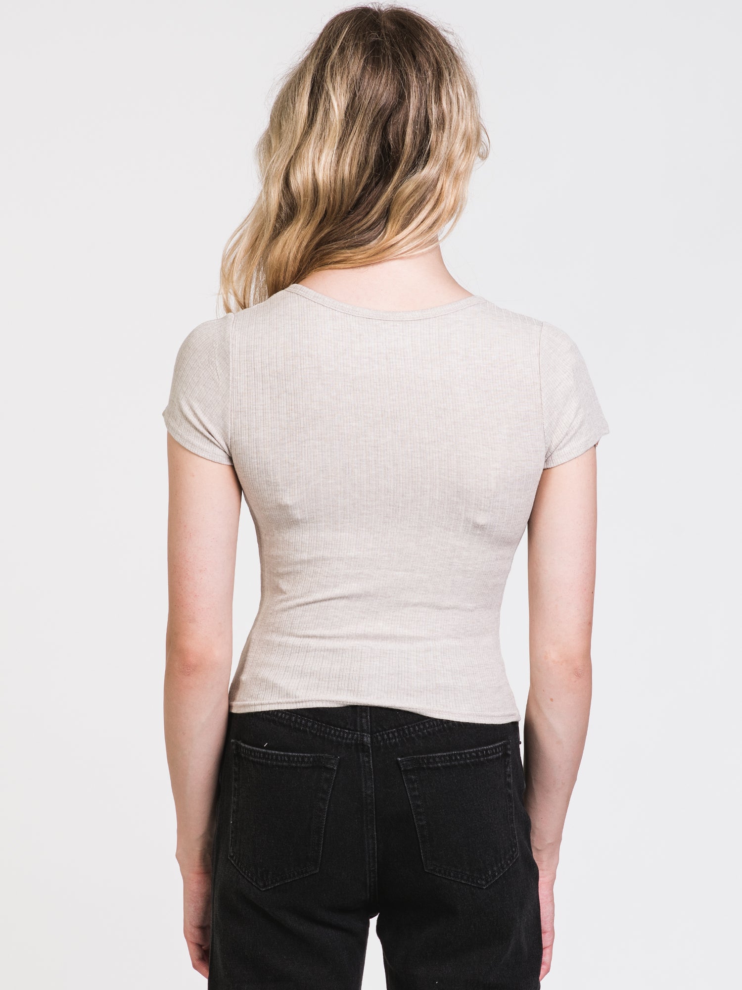 HARLOW CARA HENLEY TEE MIX - CLEARANCE