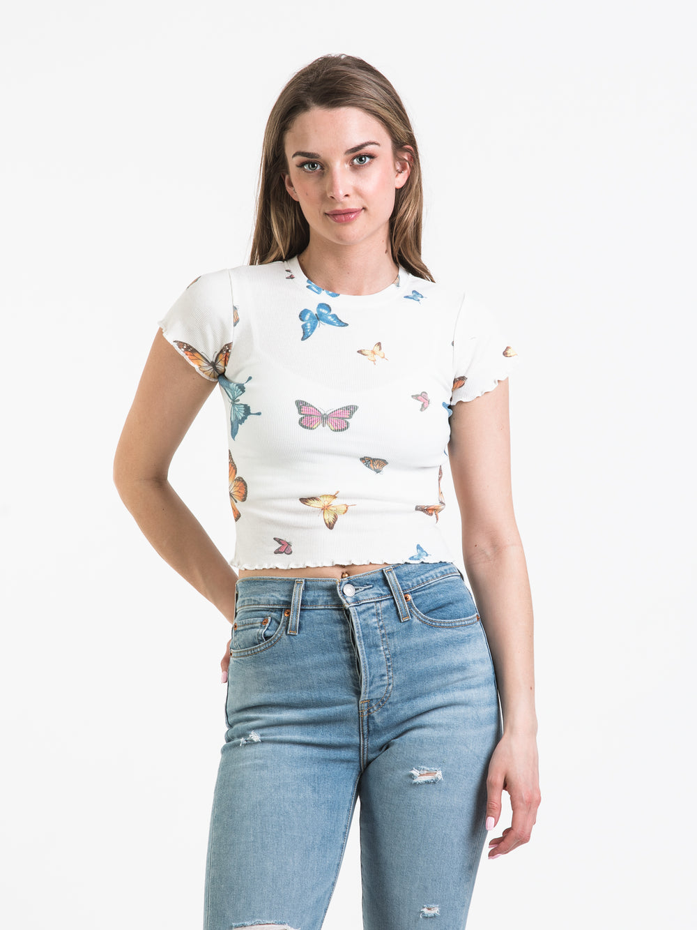 HARLOW ALLIE PRINT TEE - CLEARANCE