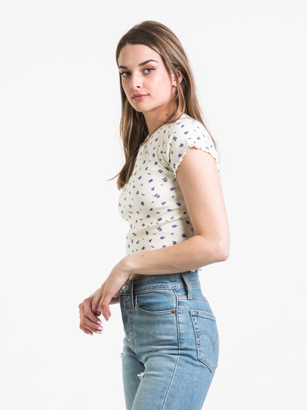 HARLOW ALLIE PRINT TEE - CLEARANCE