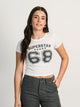 HARLOW HARLOW STEVIE TEE - SUPERSTAR 68 - Boathouse