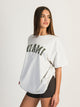 HARLOW HARLOW SYDNEY OVERSIZED MELANGE TEE - MIAMI - Boathouse