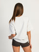 HARLOW HARLOW SYDNEY OVERSIZED MELANGE TEE - MIAMI - Boathouse