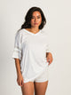 HARLOW HARLOW BRADY TEE - WHITE - Boathouse