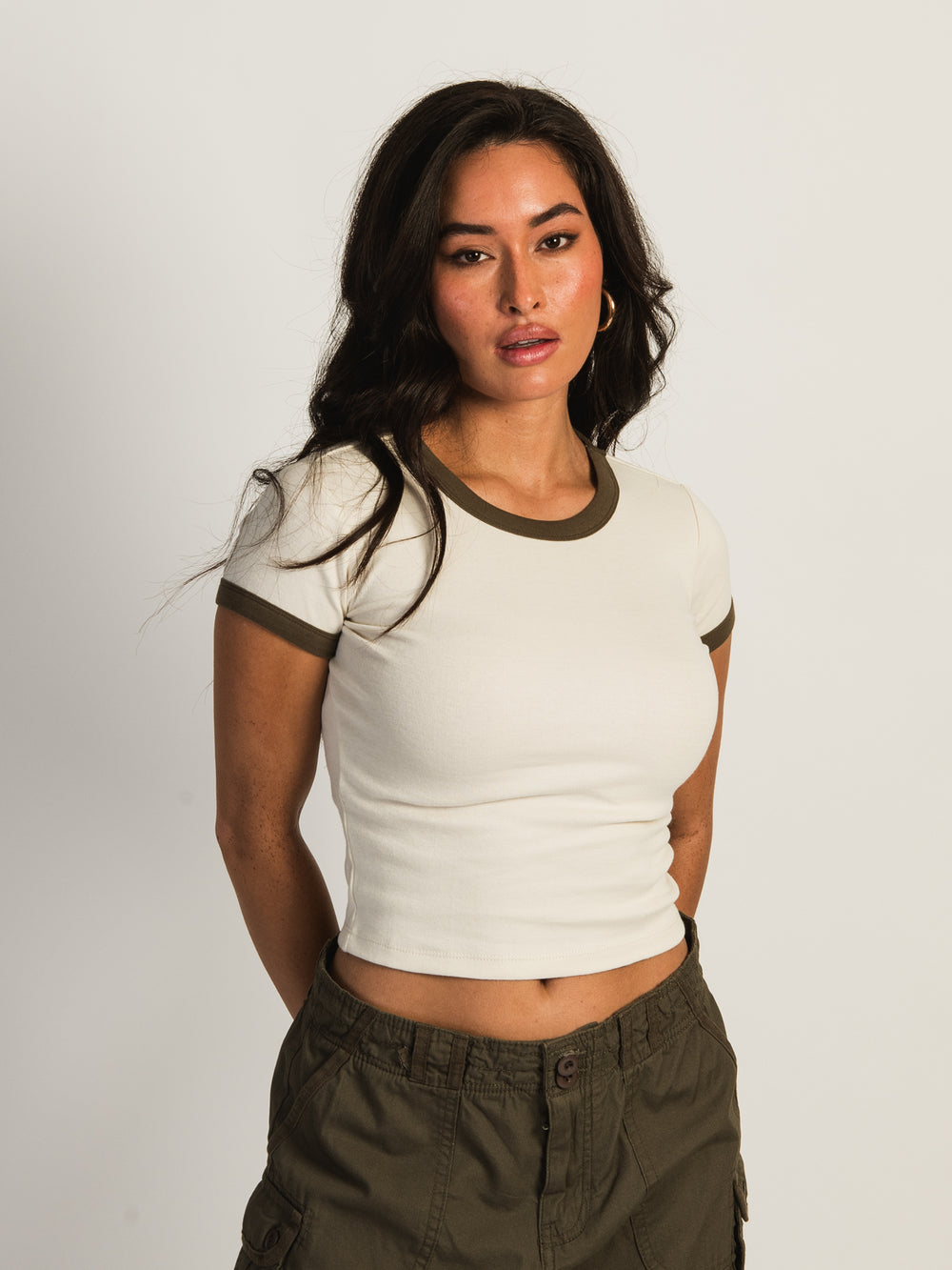 HARLOW ALEX TEE - CREAM