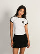 HARLOW HARLOW MIA TEE - WHITE/BLACK - Boathouse