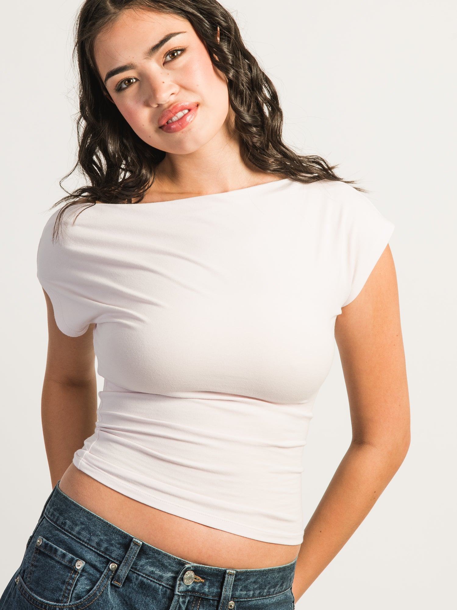 TEE-SHIRT HARLOW SLOANE - ROSE BÉBÉ