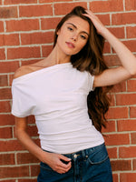 HARLOW SLOANE TEE - WHITE