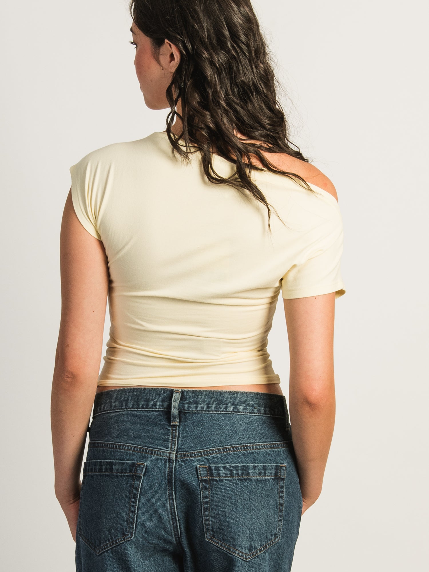 HARLOW SLOANE TEE - YELLOW
