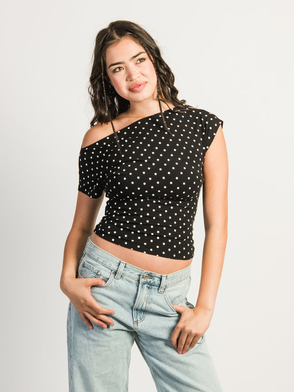 HARLOW SLOANE TEE - POLKA DOT