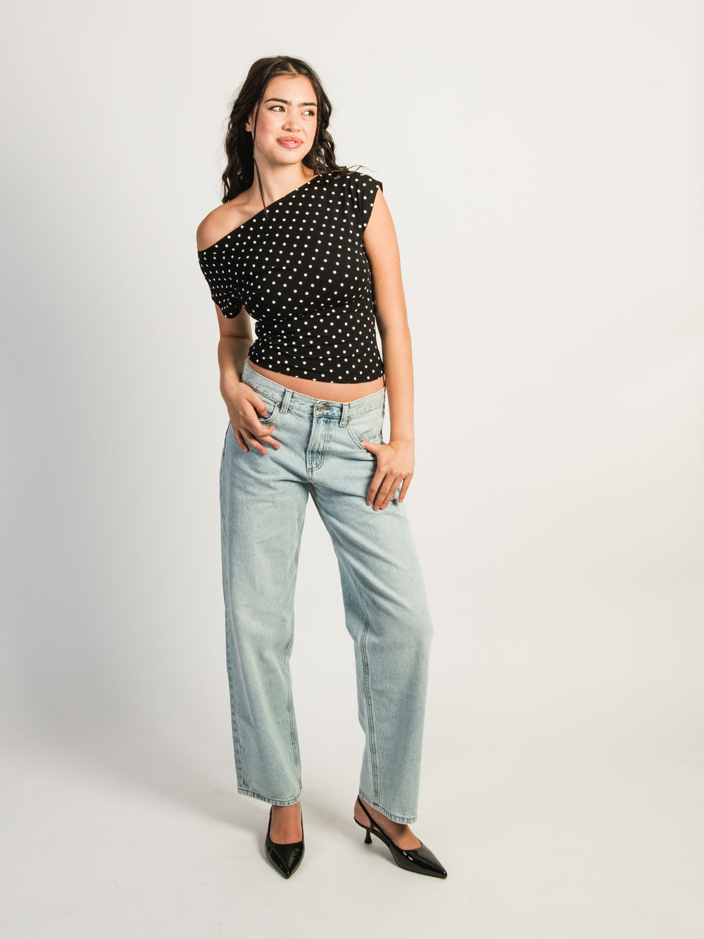 HARLOW SLOANE TEE - POLKA DOT