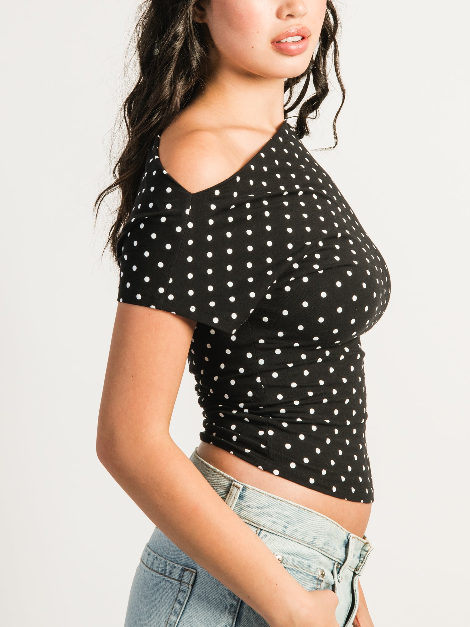 HARLOW SLOANE TEE - POLKA DOT