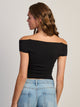HARLOW HARLOW CLAIRE TEE - BLACK - Boathouse