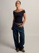 HARLOW HARLOW CLAIRE TEE - NAVY - Boathouse