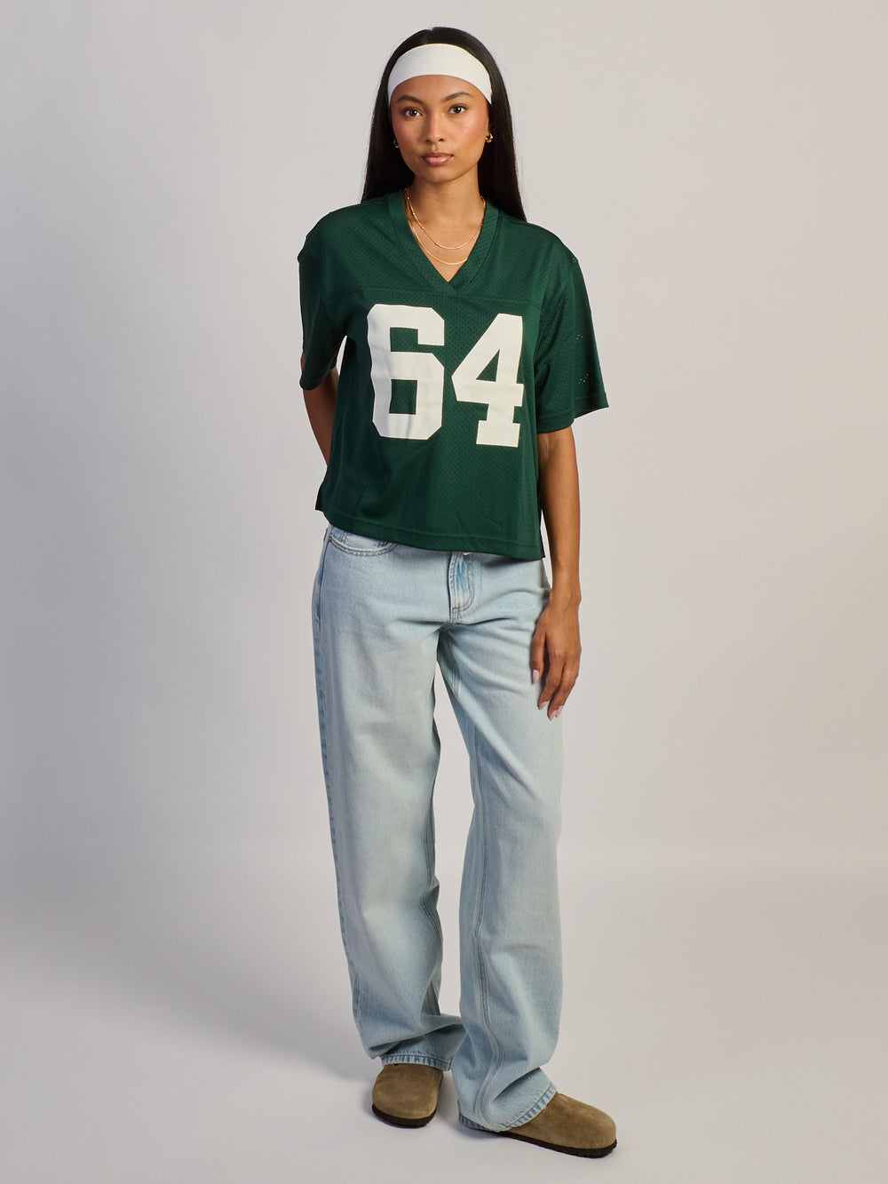 HARLOW PINNY TEE - FOREST
