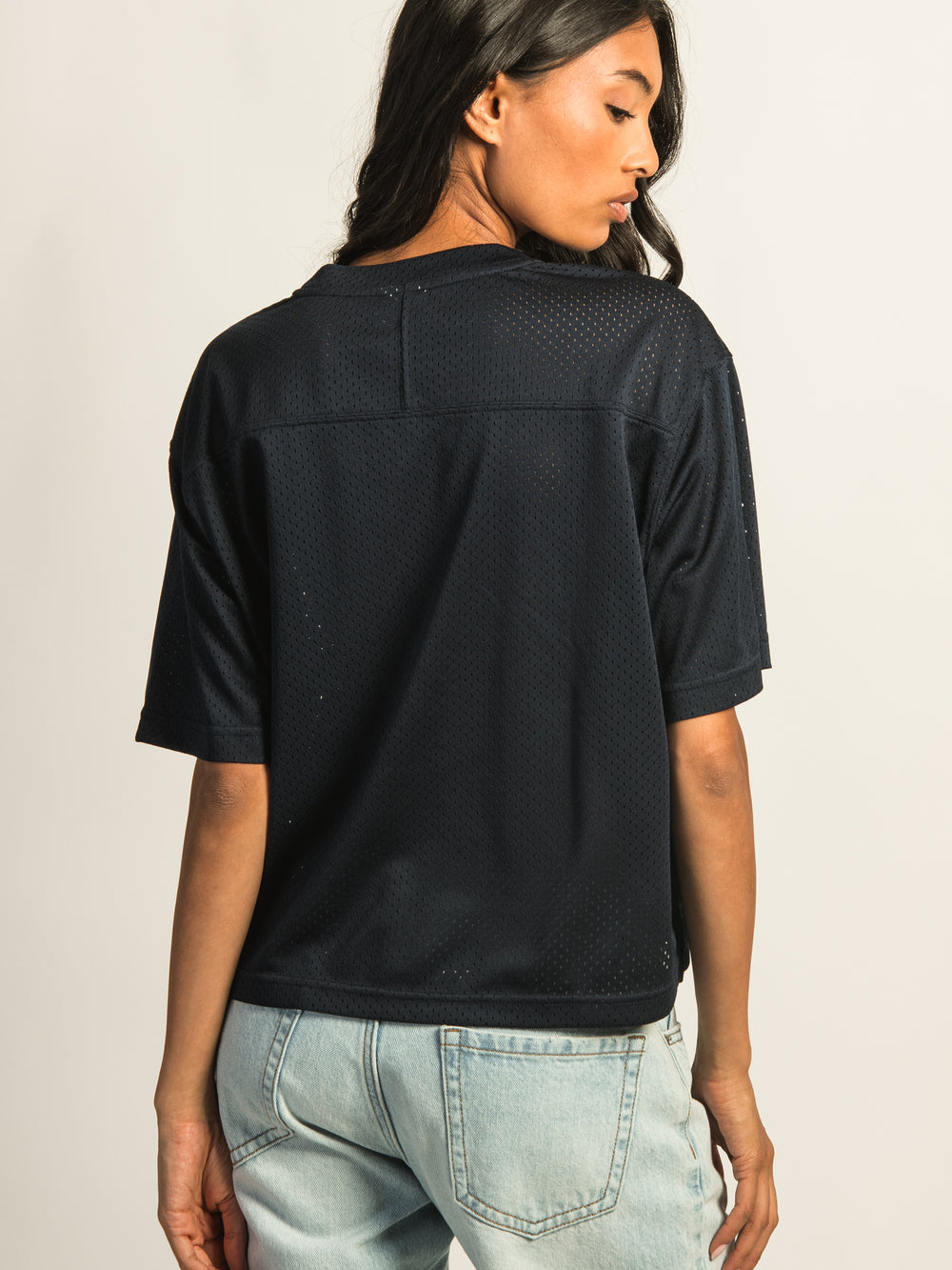 HARLOW PINNY TEE - NAVY
