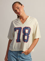 HARLOW PINNY TEE - OFF WHITE
