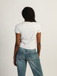 HARLOW HARLOW BRENNA MELANGE TEE - NEW YORK - Boathouse