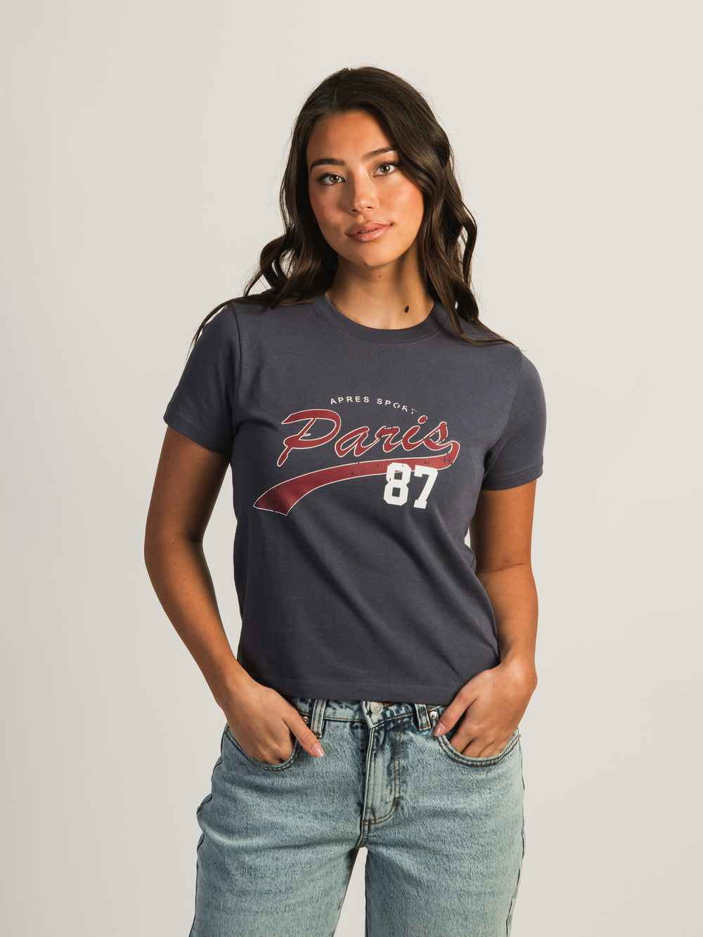 T-SHIRT HARLOW BRENNA - NAVY