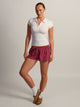 HARLOW SAWYER POLO TEE - WHITE