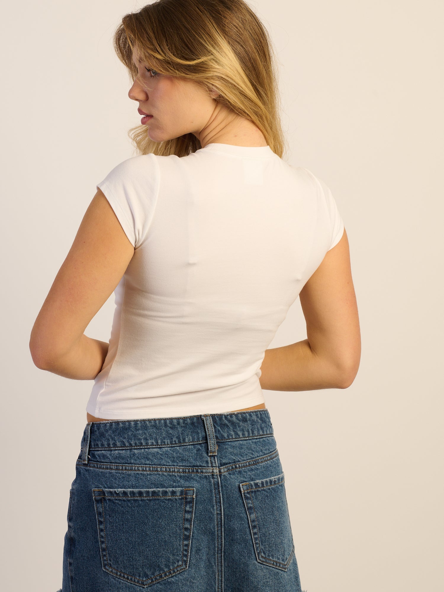 T-SHIRT HARLOW KATIE - BLANC